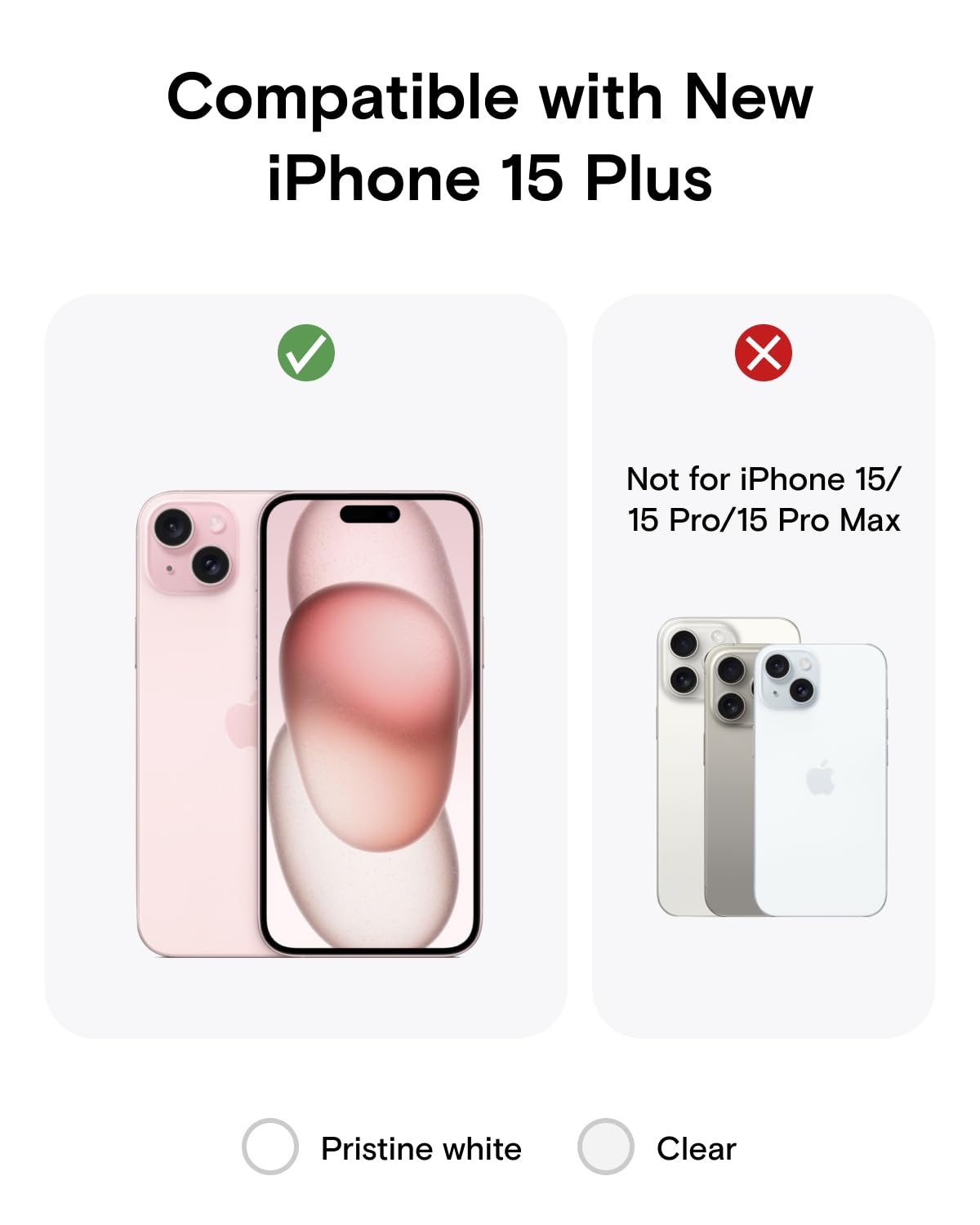 Amazon.com: MOFT Magnetic for iPhone 15 Plus Case Anti-Yellowing